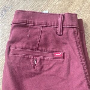 Levi's Burgundy Men’s Trousers 33x32